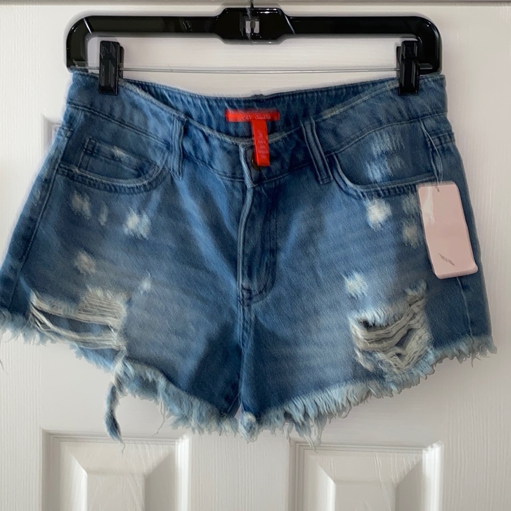 Chelsea and Violet denim shorts